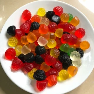 Пакет Bibica Tropy Gummy для конфет/желейные конфеты со вкусом фруктов