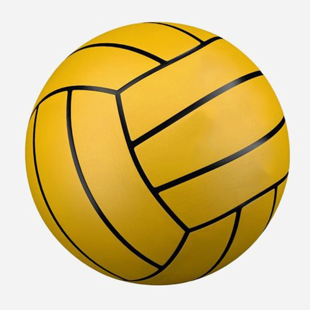 Custom Made Volleyballs Balls Yellow & Blue Color Padded Layered Balls With OEM Service