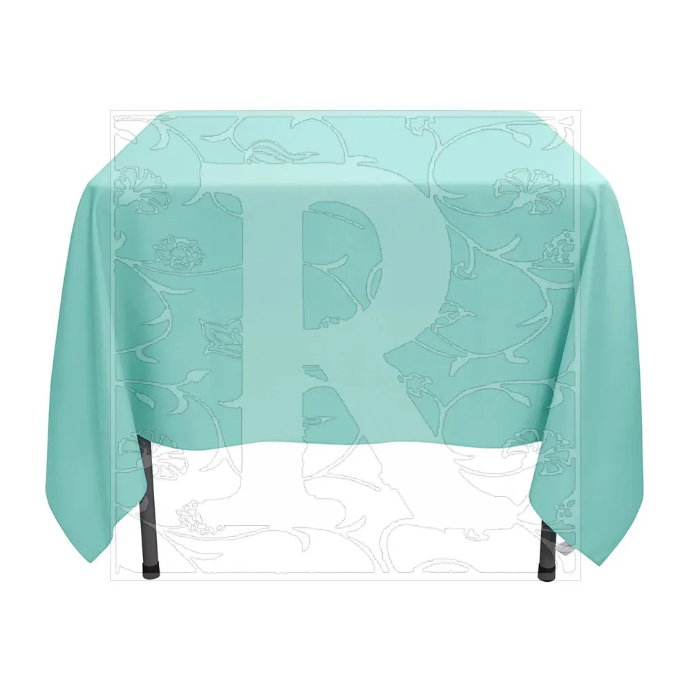 Polyester white tablecloth wedding lace round tablecloth nappe 1m80 table cloth 100 inch linen 3m round wedding table cover