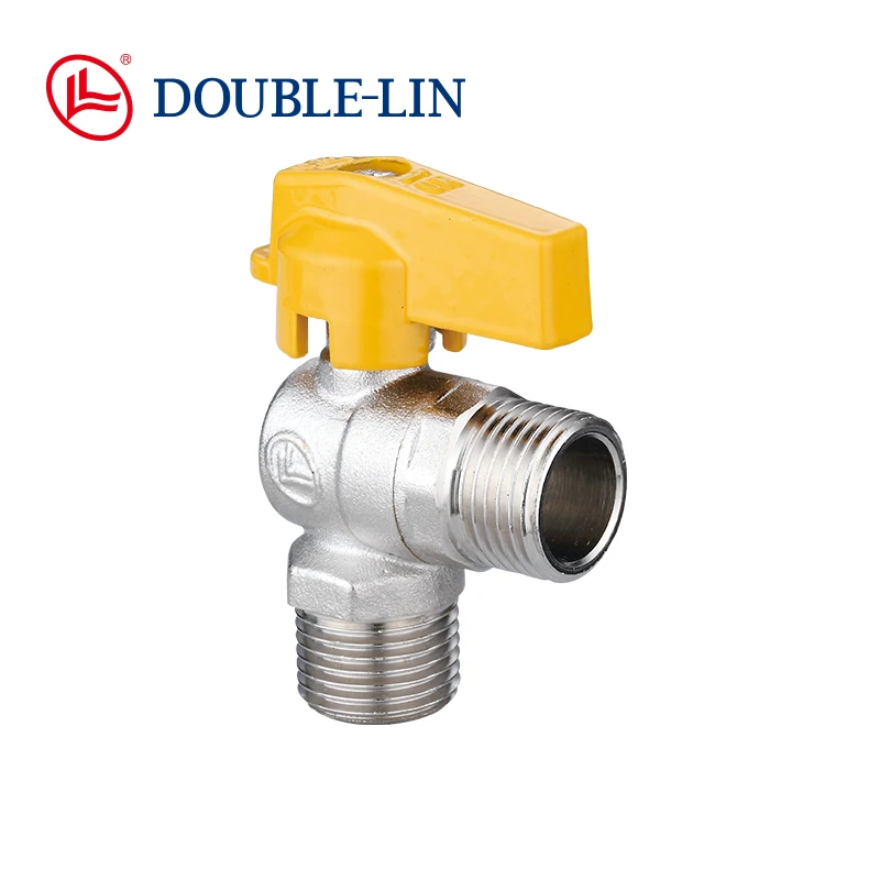 Латунные газовые регулирующие клапаны EAC 1/2X1/2 дюйма с наружной резьбой без утечки