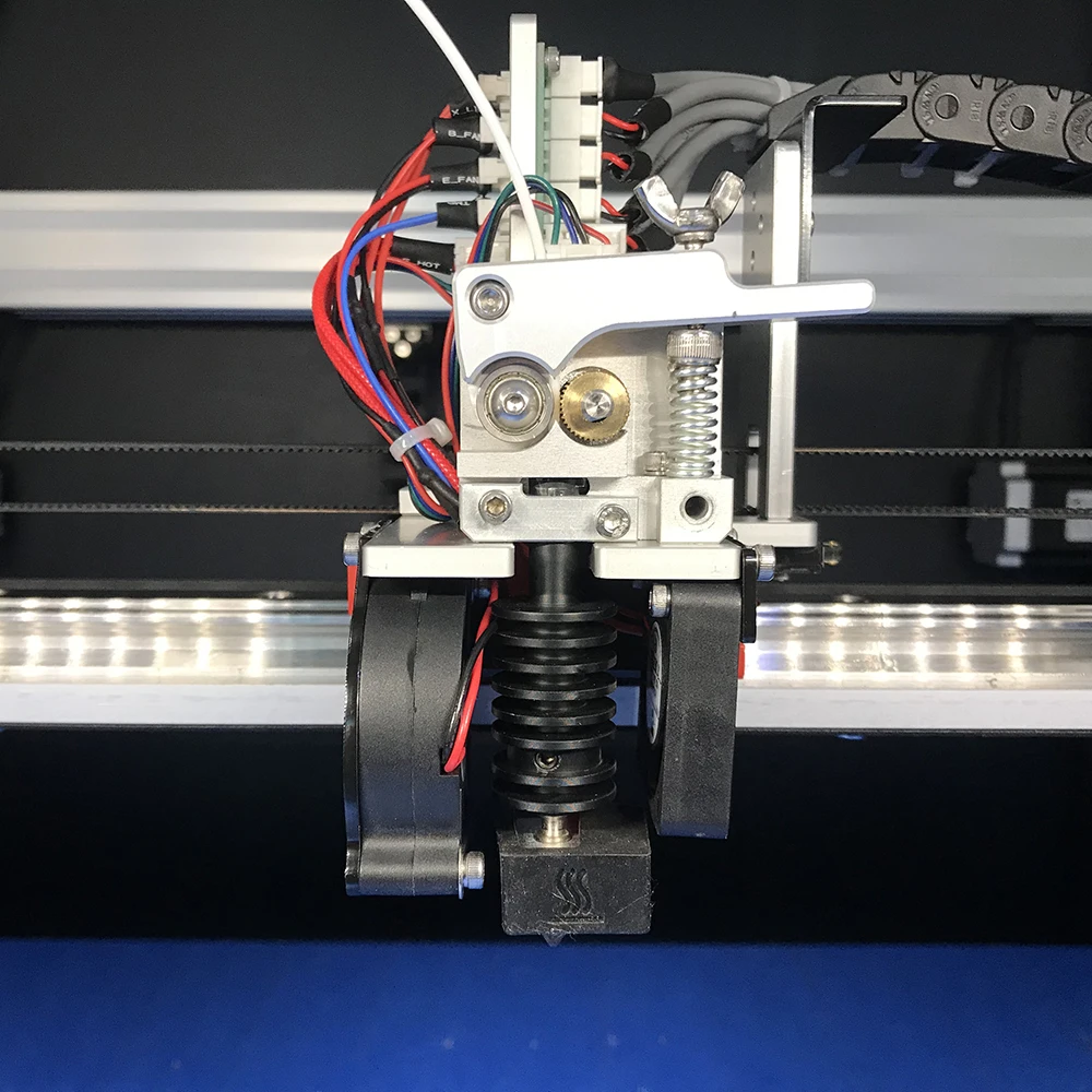 Большой Промышленный Профессиональный FDM 3D-принтер с автоматическим выравниванием филамента датчиком Runout Wi-Fi 600x580x700 мм