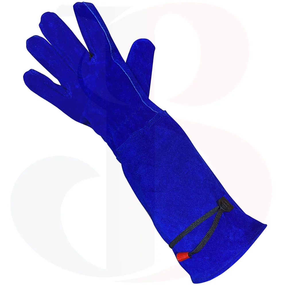  Толстые защитные перчатки для сада из коровьей спилковой кожи сварки с логотипом OEM рабочие