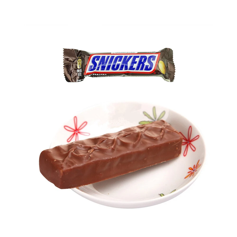 Mars snickers Original Single 50g - Peanut chocolate candy bar.