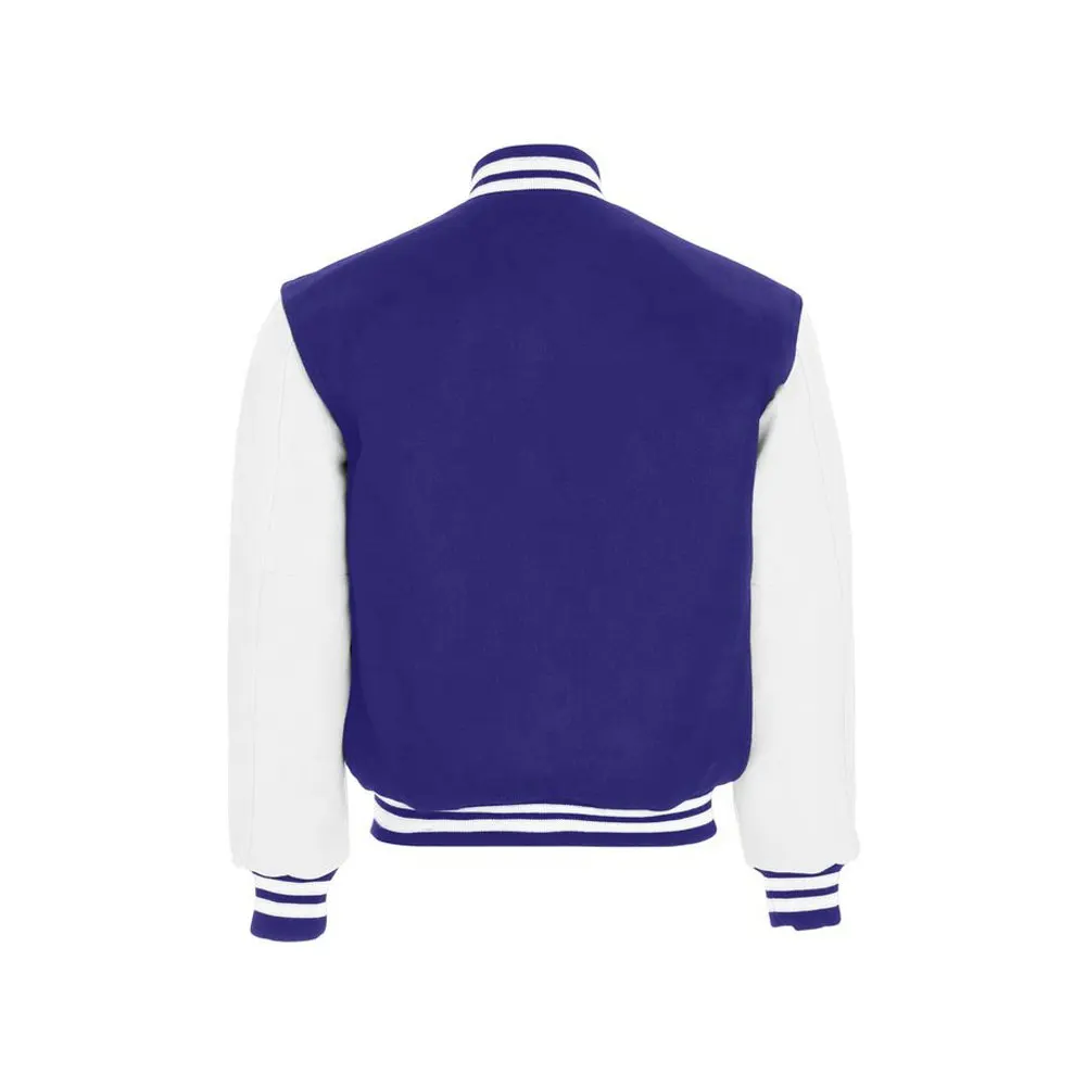 Men Multi Colors Baseball Jacket Plus size Baseball Jacket Woolen Fabric Baseball Jacket