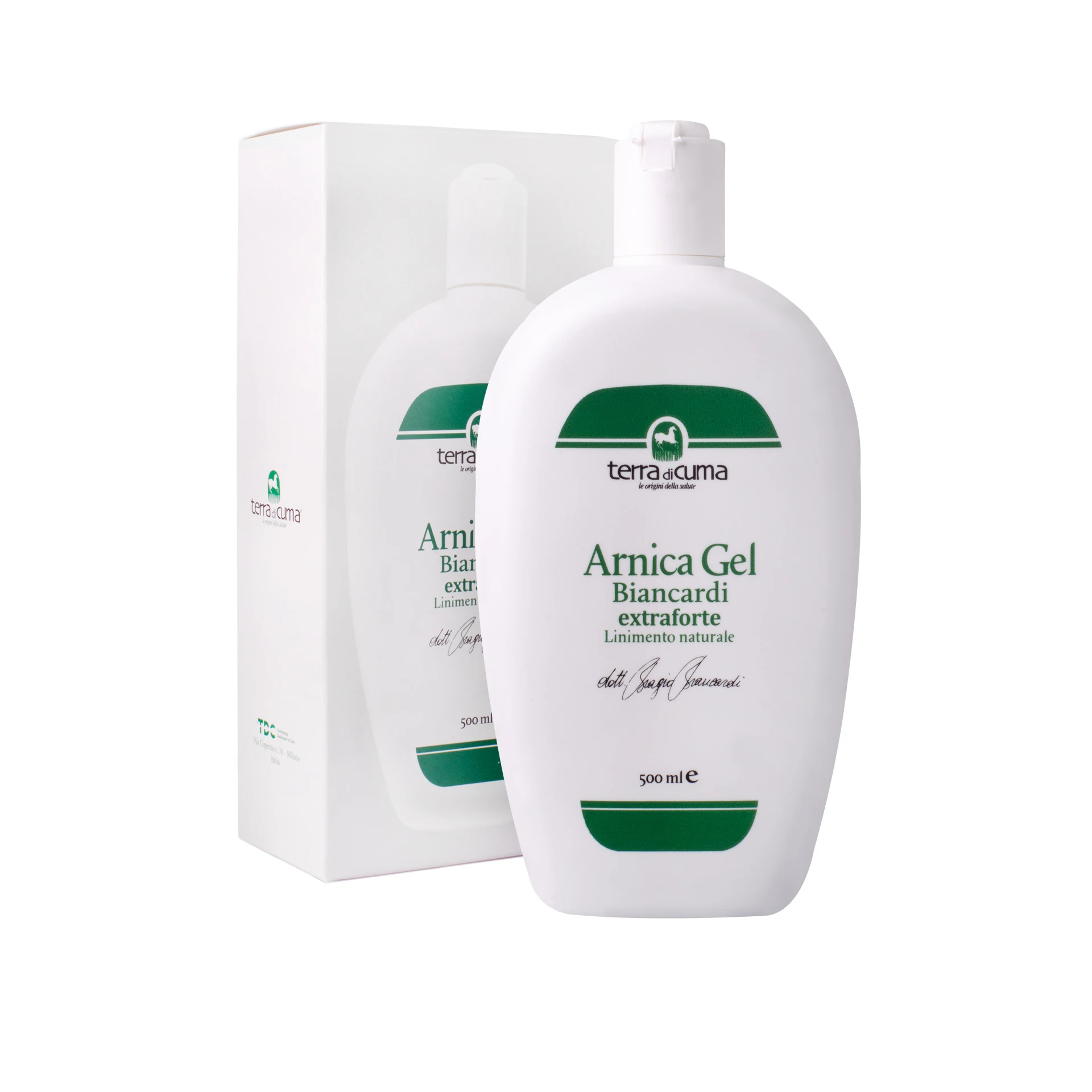 
Arnica Gel Biancardi Extraforte 200 ml based on Arnica Montana, Leaf oil of P. Silvestris and mentha Piemontese 