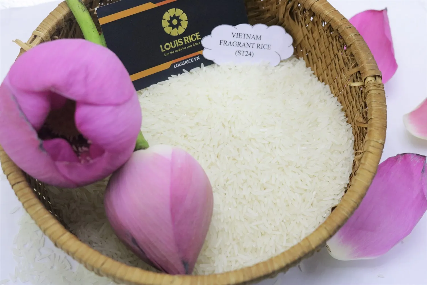 Хит продаж вьетнамский ароматный рис 5% сломанный (ST24)