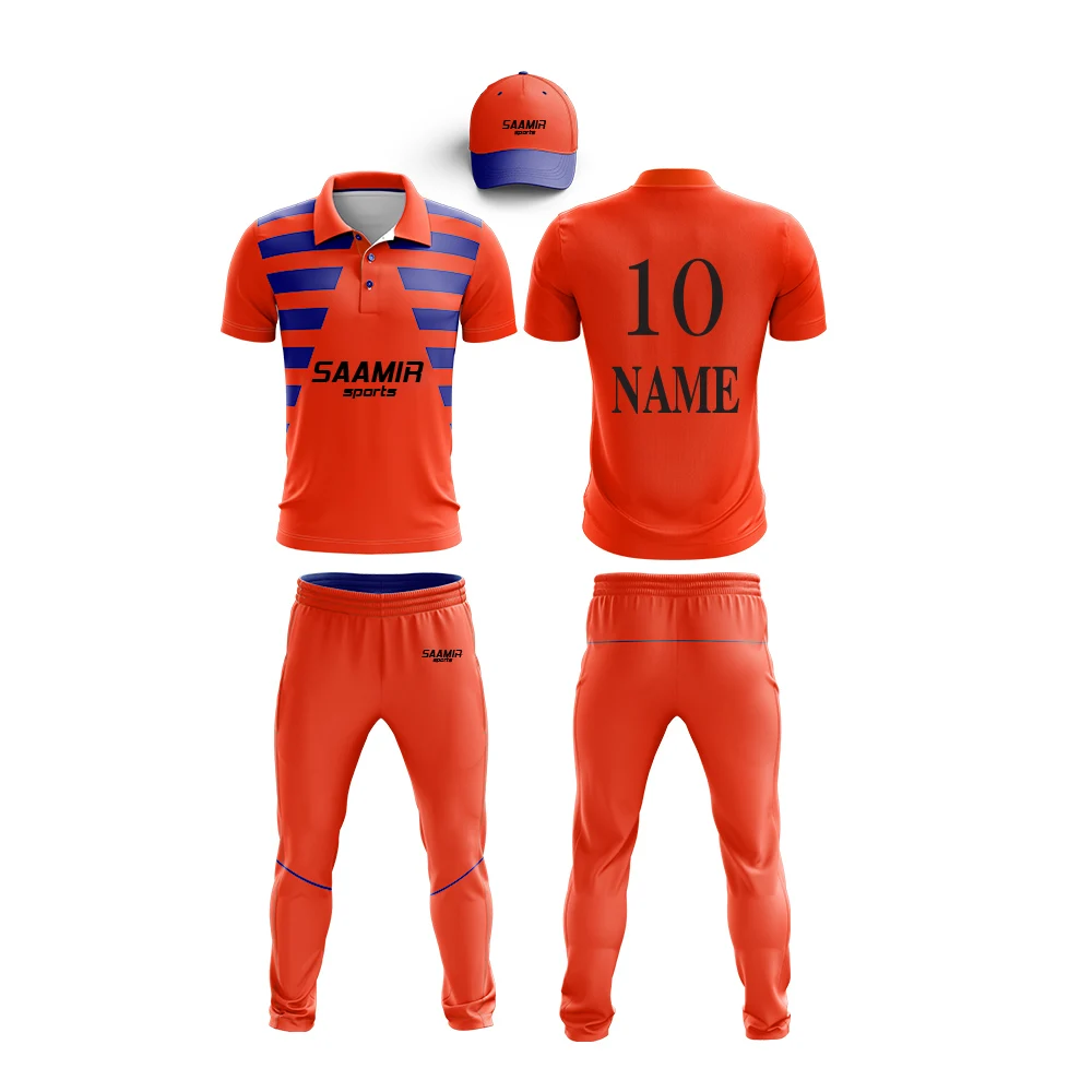 Custom Cricket Wear in Multiple Color and Design / Custom Cricket Uniform Kit Tshirt and Trouser