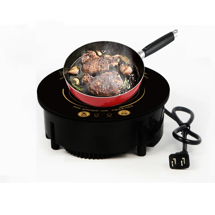 High Quality Commercial Electric Hot Pot Induction Cooker For Desktop Concave Embedded Cooking