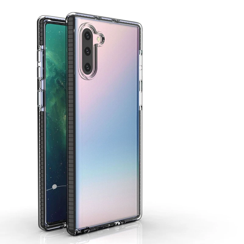 Высокая Оптовая Продажа ударопрочный прозрачный ТПУ Мягкий TPE Чехол для мобильного телефона Samsung Galaxy Note 10 чехол