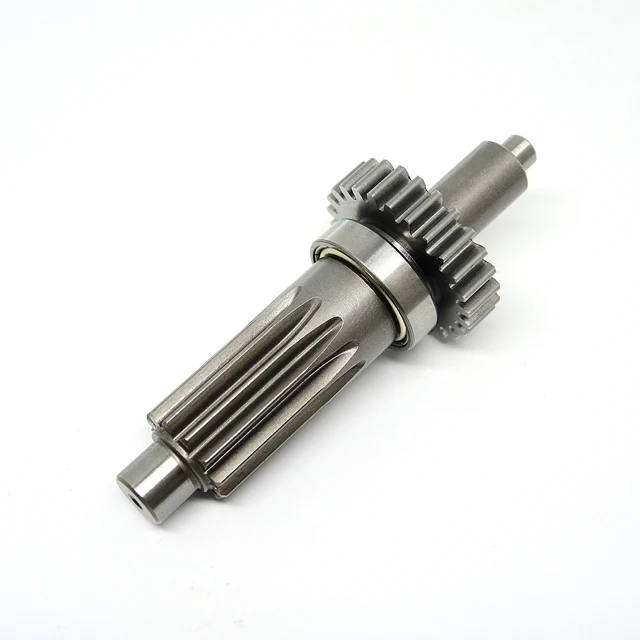 Metal Steel Axle Drive Shaft Electric Motors Worm Spline shaft