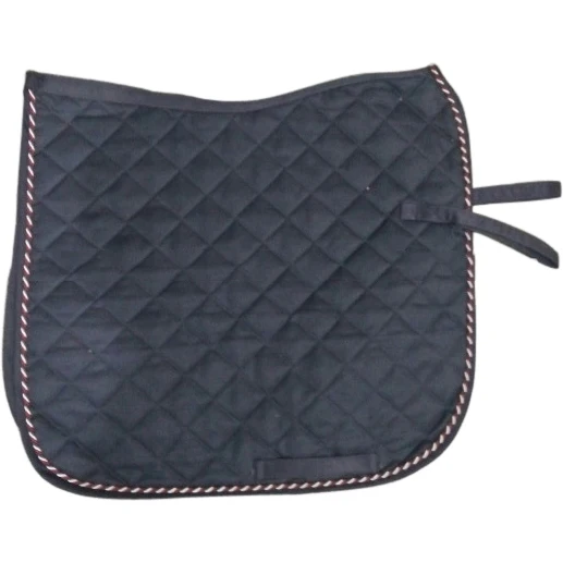 English dark horse saddle pad LUXURY SADDLE PAD IN;34648 FULL COB SHETLAND