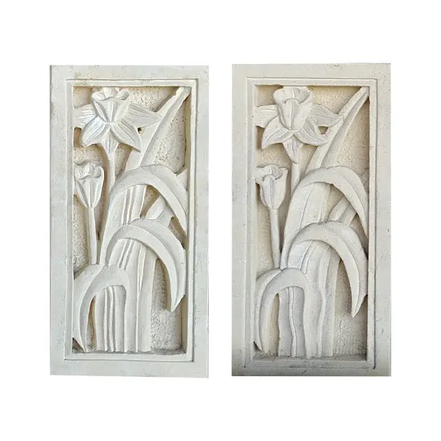 Рельеф из известняка индивидуальный дизайн рельефное украшение на стену искусство скульптура ручной работы резьба по Бали