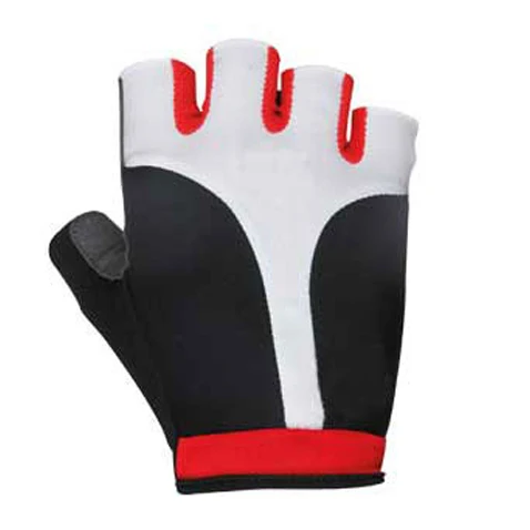 OEM High-Recommended Half Finger Gym Accessory Personalized Design Leather and Neoprene Weightlifting Gloves with Wrist Support