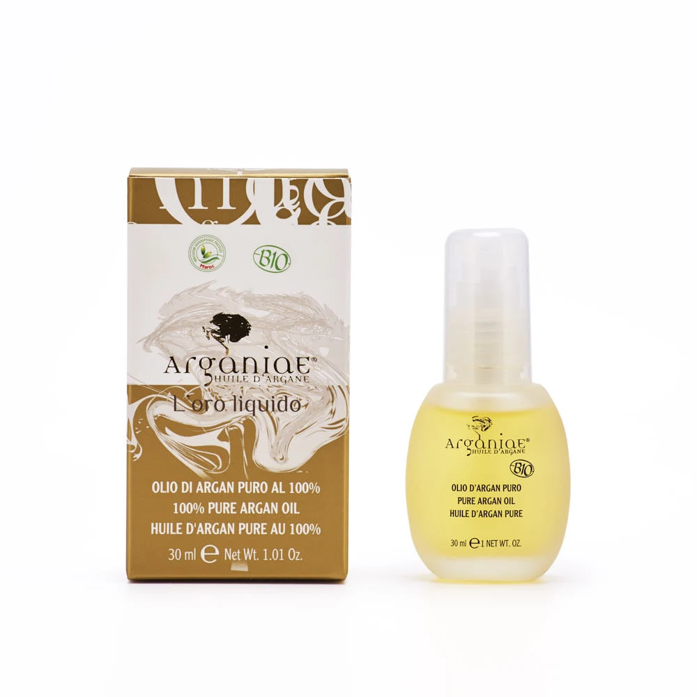 Trendy Moroccan Ecocert 100% Pure Organic Argan Oil for Body care 30ml