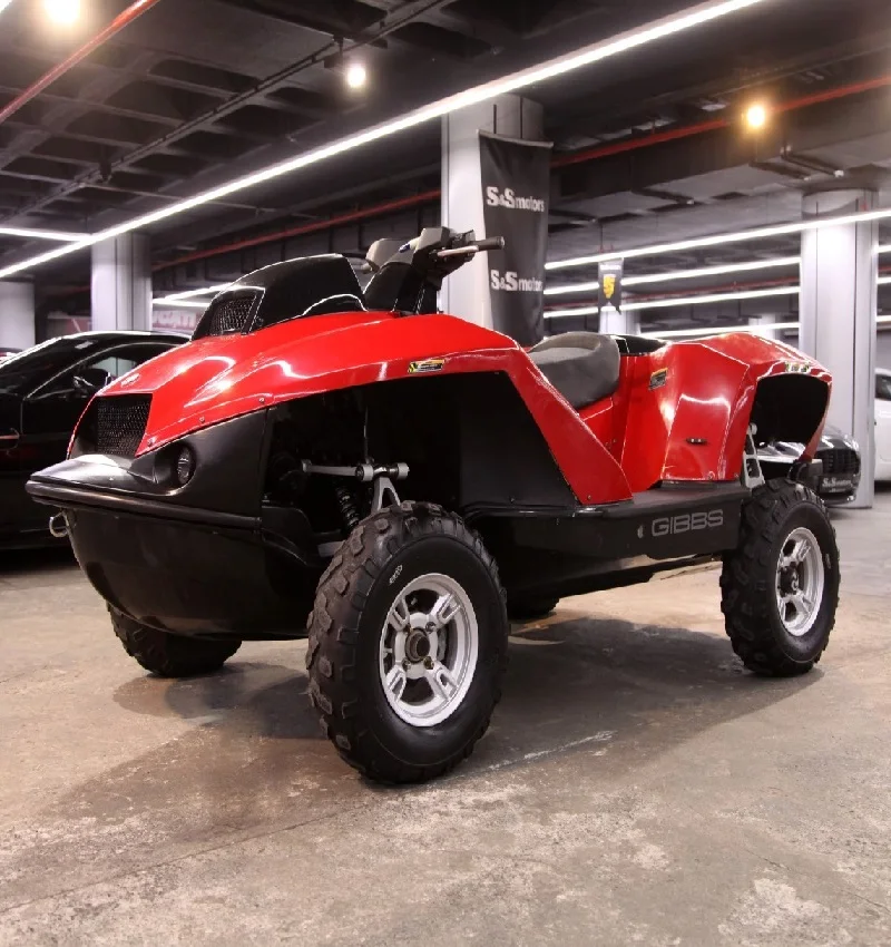 4-тактный стекловолокна quad sport водного транспортного средства амфибия quadski амфибия atv
