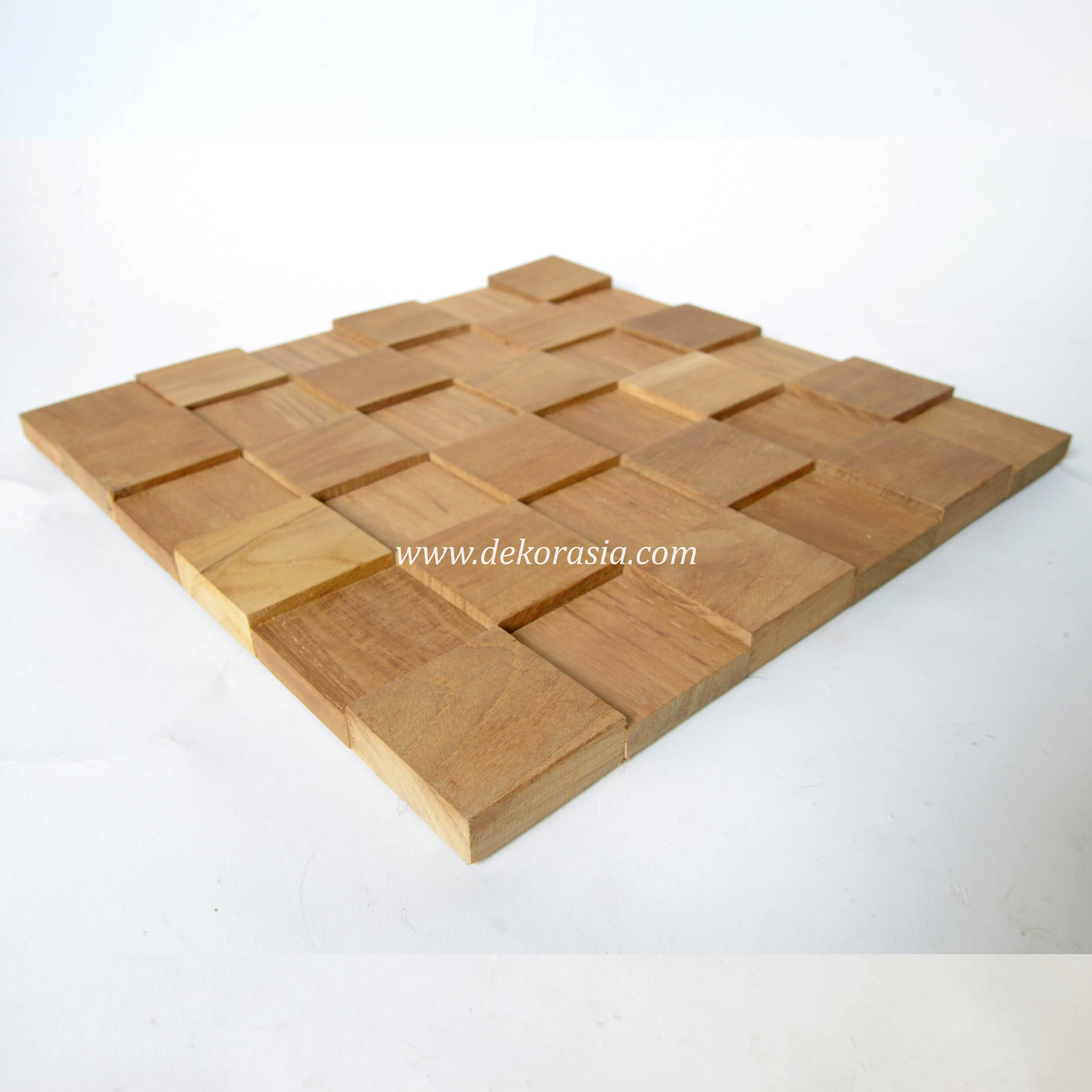 Top Quality Cube Teak for Interior/Exterior Wall Cladding Wall Panels Wall Decor Home Decoration Others Wallpapers / Wall Panels