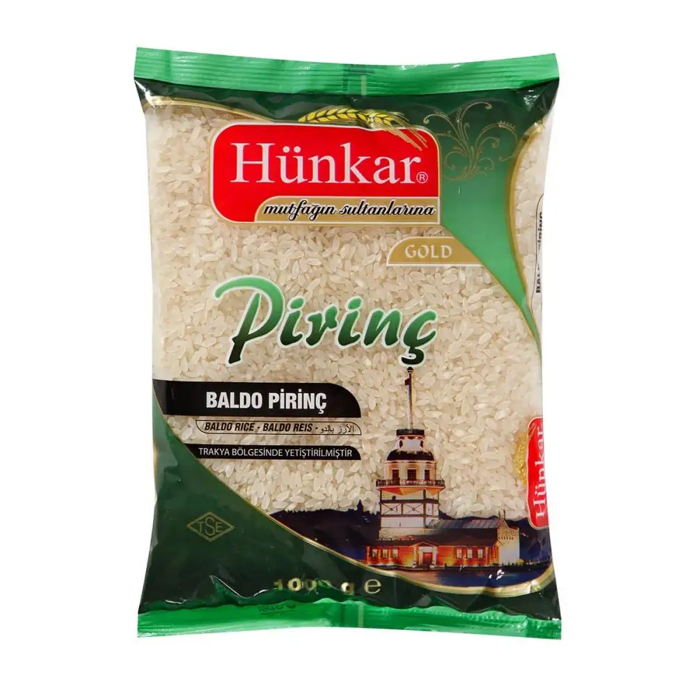 Доступный высококачественный белый рис Hunkar от Thrace