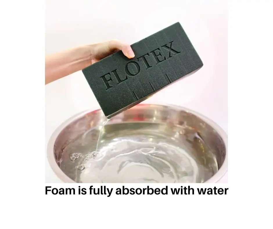 Лучшая цена Влажная и сухая Цветочная пена высокая плотность композиция грязь свежая