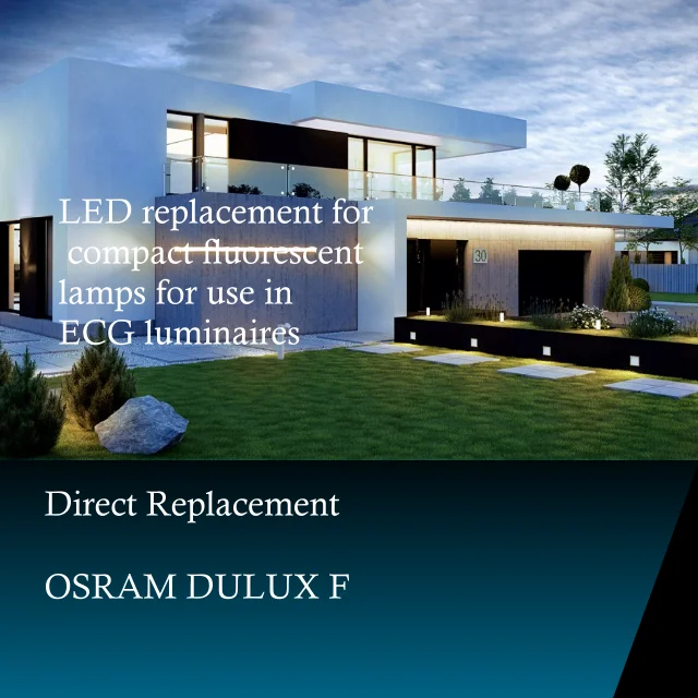 
36W 2G10 LED replacement for compact fluorescent lamps for use in ECG luminaires; Replace Dulux F 36W 