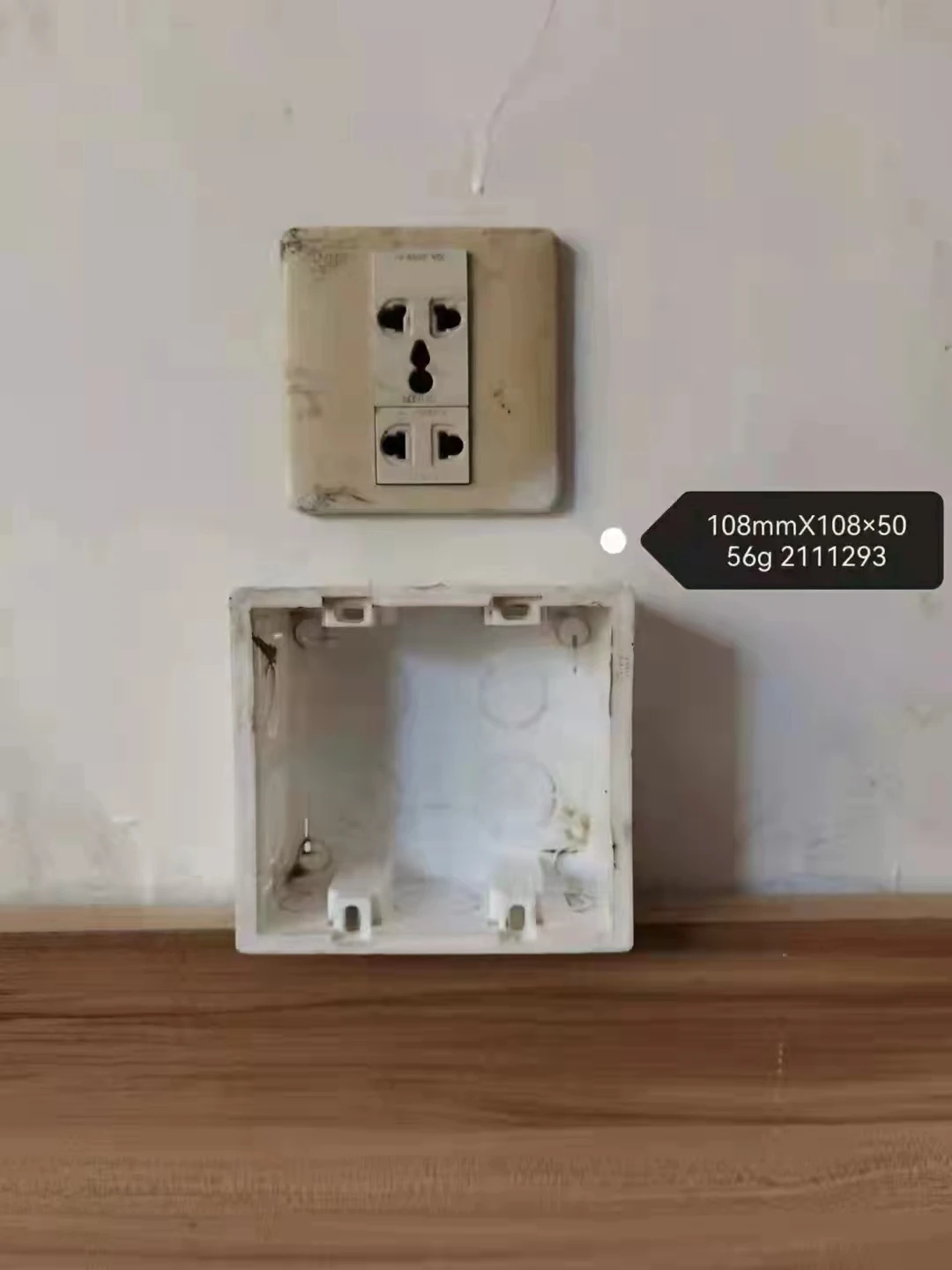 China Factory PVC Injection Moulded Second Hand Plastic Junction Box Mould Used Jbox Mold For Sale