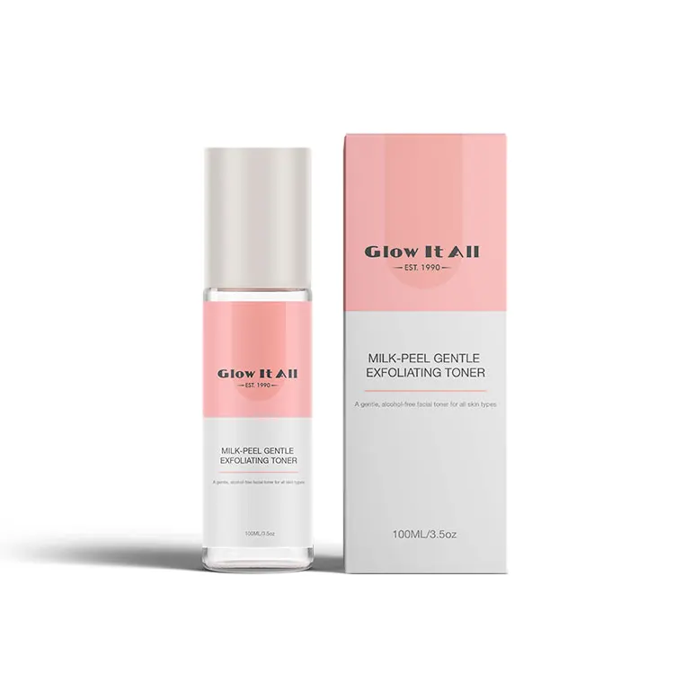 
OEM Glow It All Milk Exfoliating Body Wash Smoothing Nourishing Natural body washe bath 