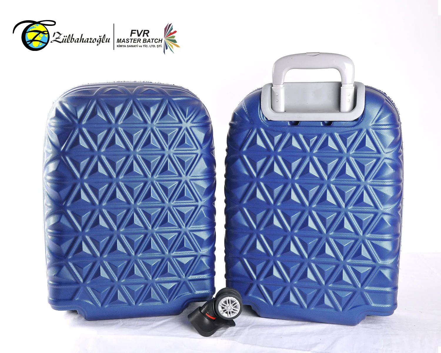 Waterproof Shockproof Hard Shell Made In Turkey Semi Finished Part For ABS Luggage Front And Back