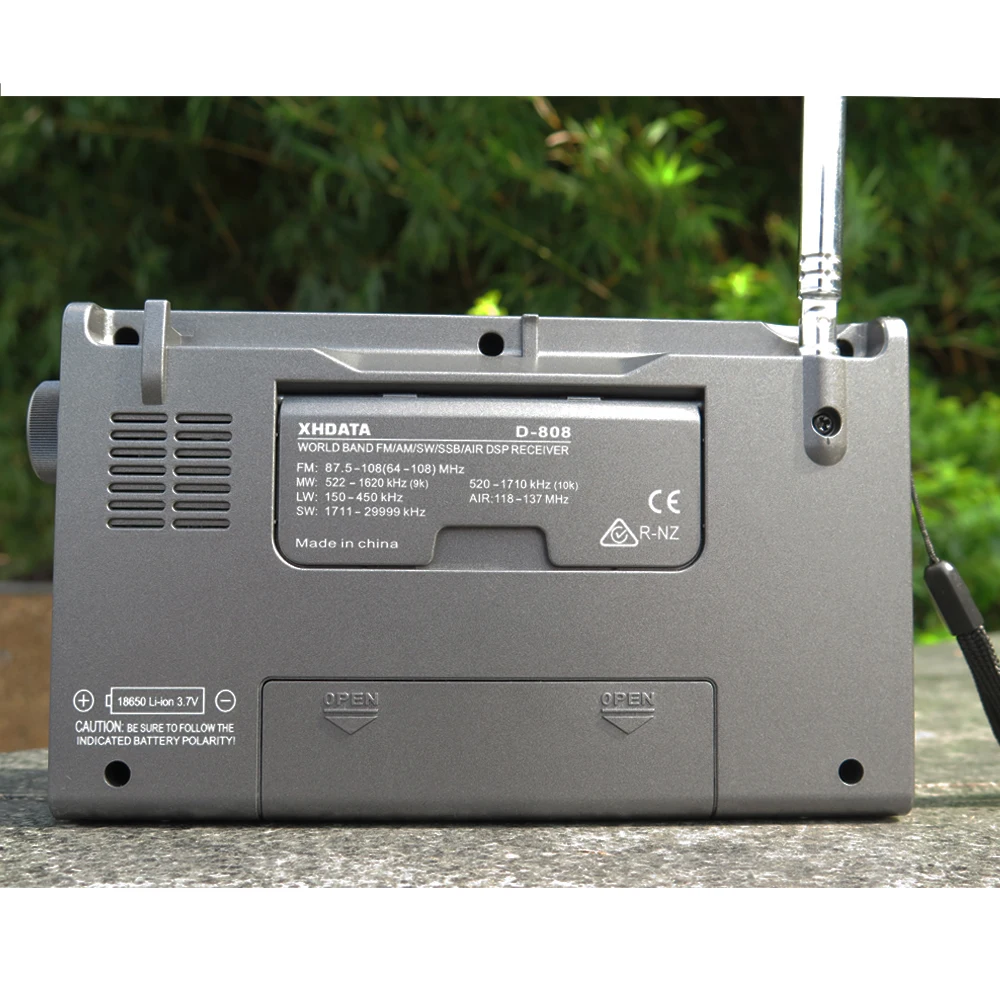 Фабрика самый лучший и дешевый Бесплатная доставка XHDATA D-808 мини Am Fm портативные радиостанции
