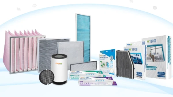 Hong Kong Made Sterilizing Nano Fan Coil Filter - Flat Panel OEM ODM Anti-Virus Anti-Bacteria  PM 0.3 PM 2.5 PM10