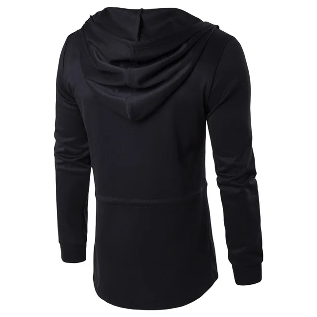New Wholesale AmberHeard Fashion Men Hooded Sweatshirts Hip Hop Mantle Hoodies Jacket Long Sleeve Cloak Male Coat O by  EVERGLOW