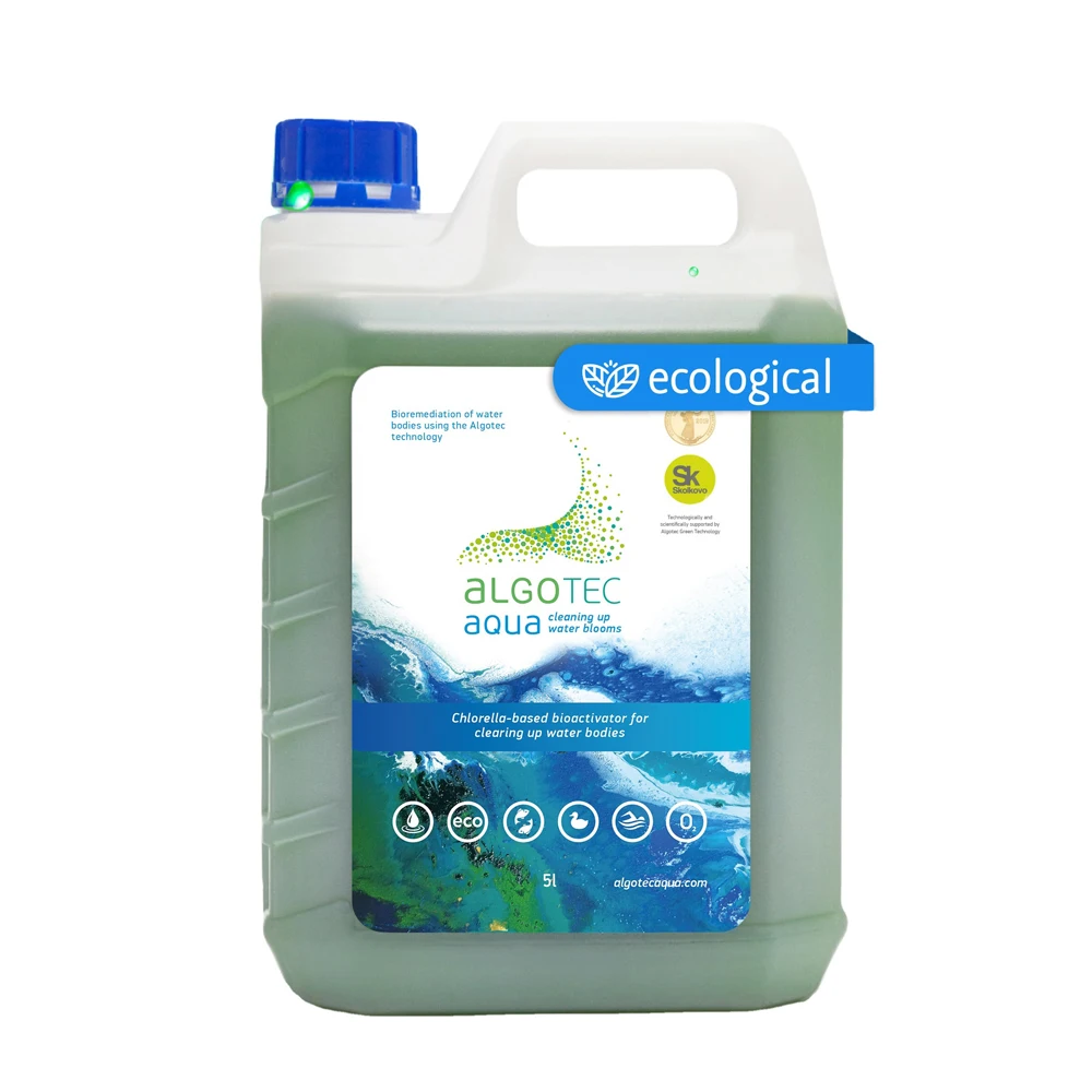 Нетоксичная хлорелла вульгарис (корневой раствор), запатентованная аквакультуры для альголизации водных объектов, легко использовать жидкость для микроводорослей