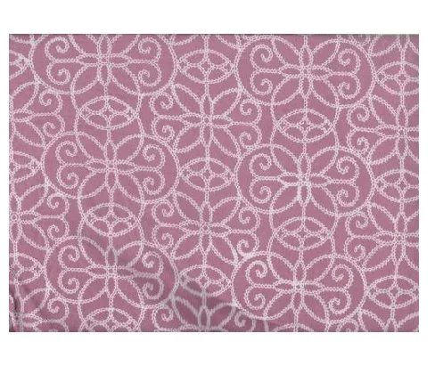 
Pleasing Quality Poly Spandex Dty Brushed Floral Print Mauve Manufactured in China 