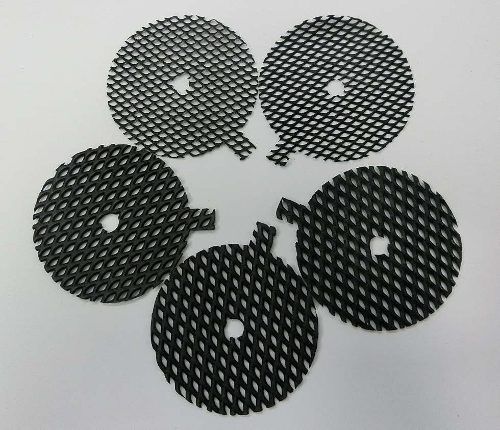China factory supply 8000 hours iridium oxide coated mesh  titanium anode for swimming pool chlorinator