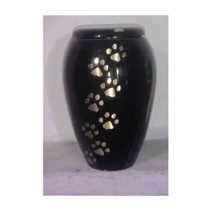 Высокое качество оптовая продажа латунная урна для кремации мунар продавец из Индии