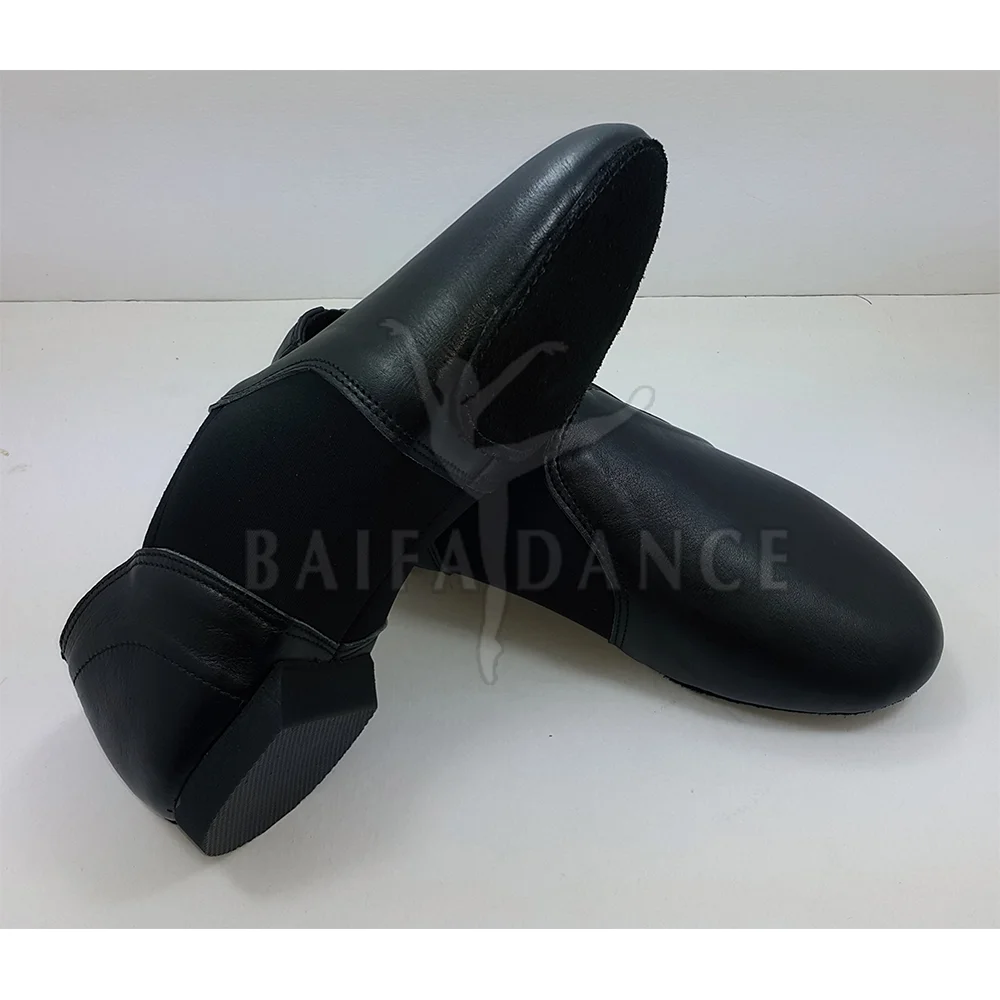  Профессиональная обувь из коровьей кожи и неопрена для джазовых танцев мужчин женщин