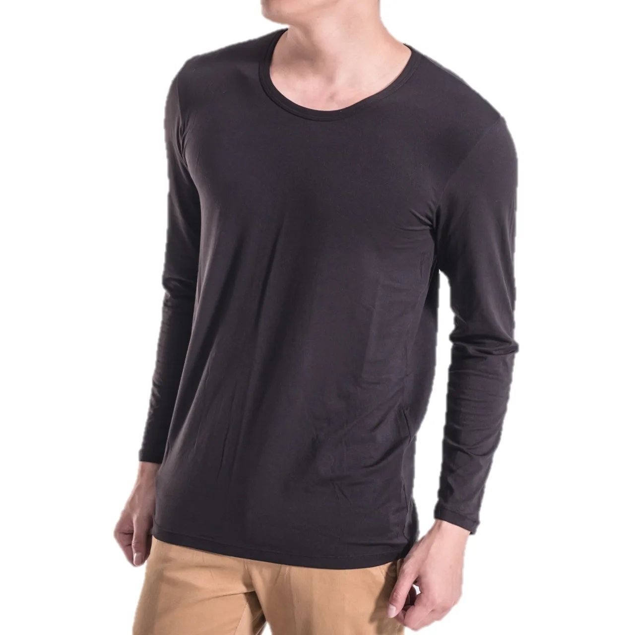 Грин-RTS одежда с длинным рукавом для мужчин (L)(BLK) терапевтический био F-IR для циркуляции воды и восстановления