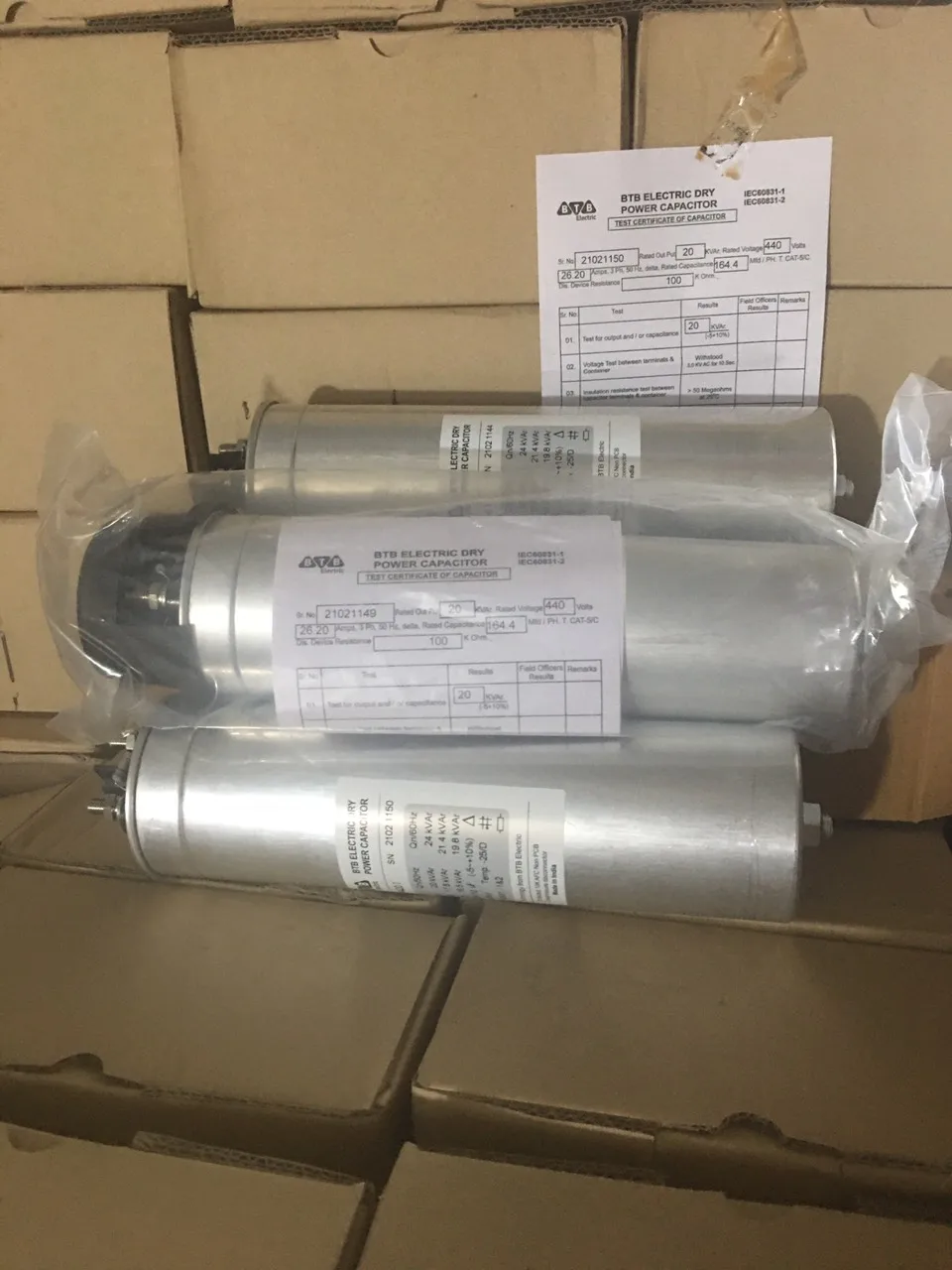 10kvar 3 phases 440v Power  factor capacitor Bank  dry type  new designed  2021  MADE IN TURKEY