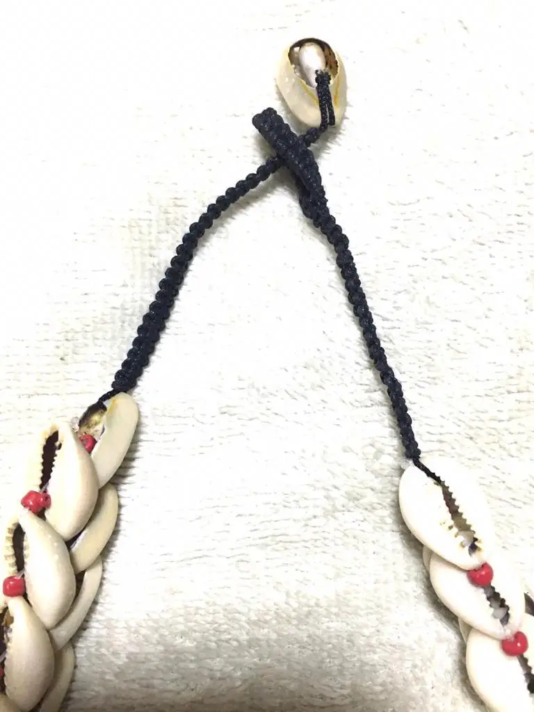 Изготовленный На Заказ чокер из коровьей ракушки подходящий для афроамериканцев и афроамериканских племенных дизайнеров ювелирных изделий