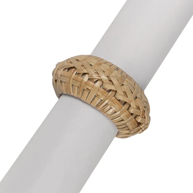 Buy Stylish Rattan Napkin Ring Online with affordable price