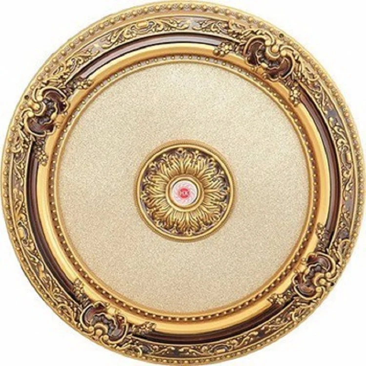 2023 Best Price PS Artistic Decoration Round Ceiling Medallion Artistic Ceiling