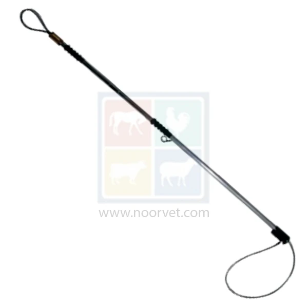 Dog Catcher Long with Durable Grip  Stainless Steel Pig Holder Catcher Pig Farm Equipment by Livestock tool