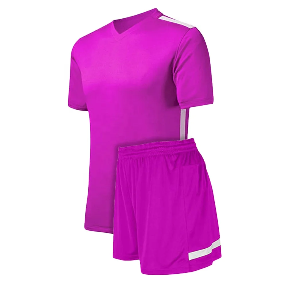 Customized Football Kits Football Training Sets Sublimation Sport Jerseys Uniform Youth School T-shirt and Shorts Set