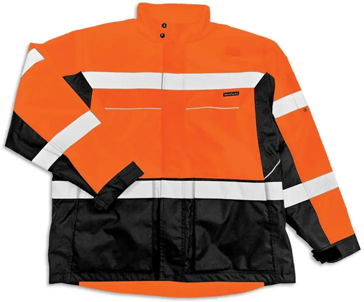 Safety Jacket Reflective Safety Jacket Construction Clothing High Visibility Hooded Jackets Sweatshirt