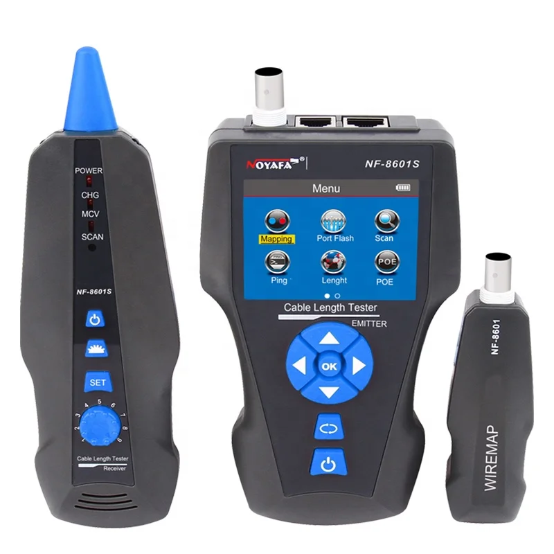 Electrical Instrument Cat5/Cat6/Cat7 Cable Tester NF-8601S Underground Pipe Wire Tracker