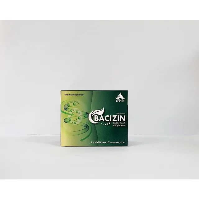 Hot Product Box of 20 Ampoules Oral Solution Perfect Combination of Bacillus Clausii & ZinC for improving Intestinal Microflora