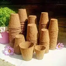 Wholesale 100% Biodegradable COIR POT Planter for Garden from Viet Nam