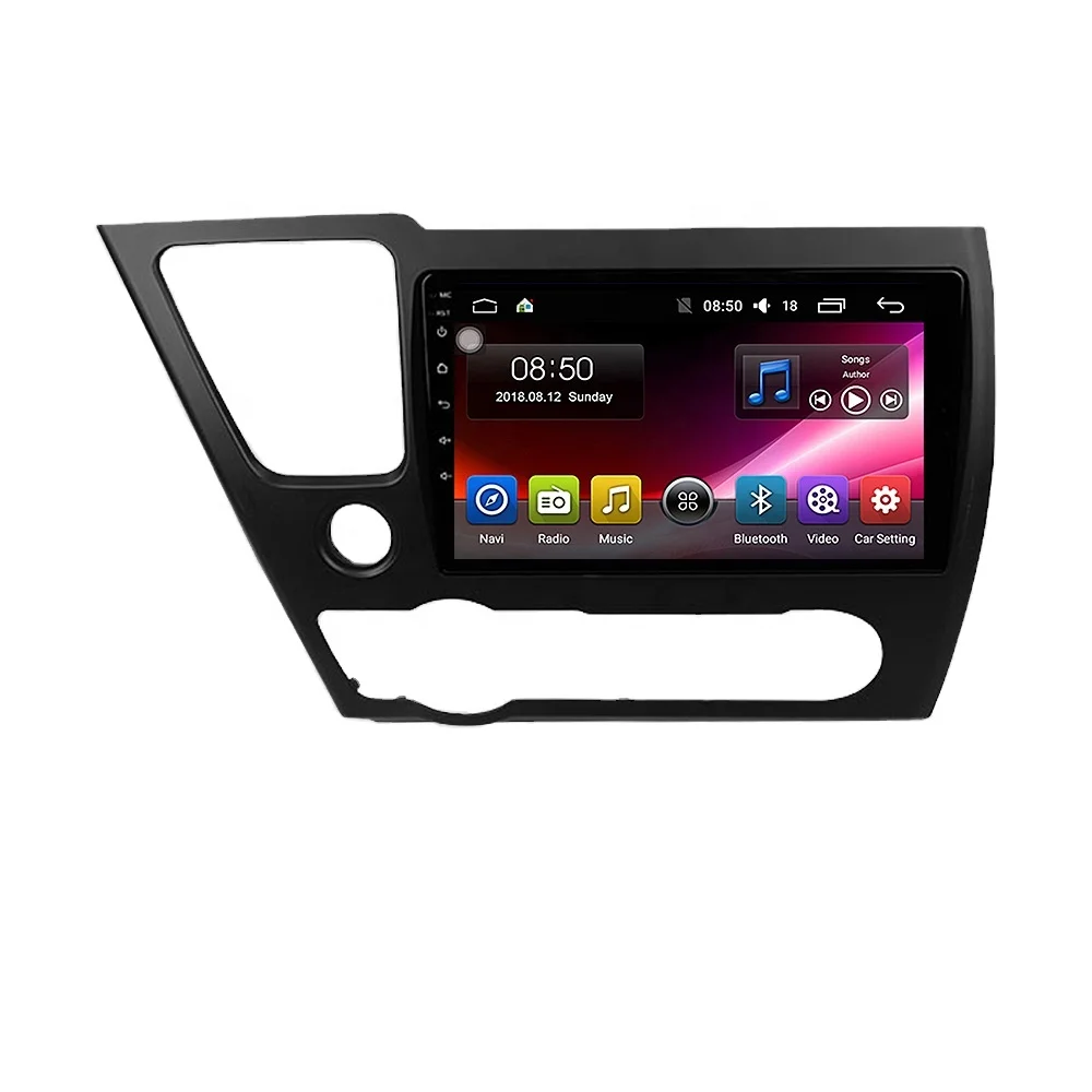 supplier IYING Car Stereo for Honda Civic 9 2013-2016 Car Radio Multimedia Video Player Navigation GPS Android10 Auto Carplay No 2din dvd