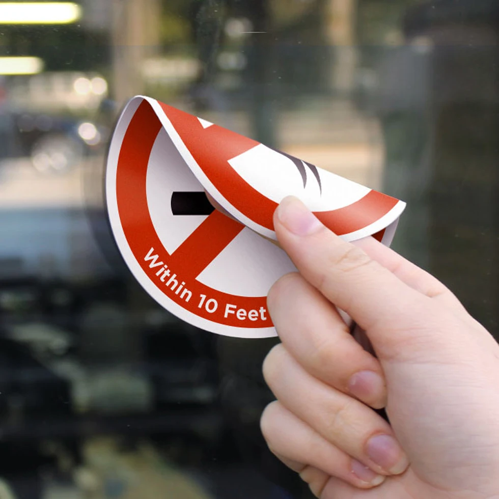 Пользовательские съемные украшения Наклейка С Рисунком бабочки подарок многоразовая стеклянная дверная наклейка