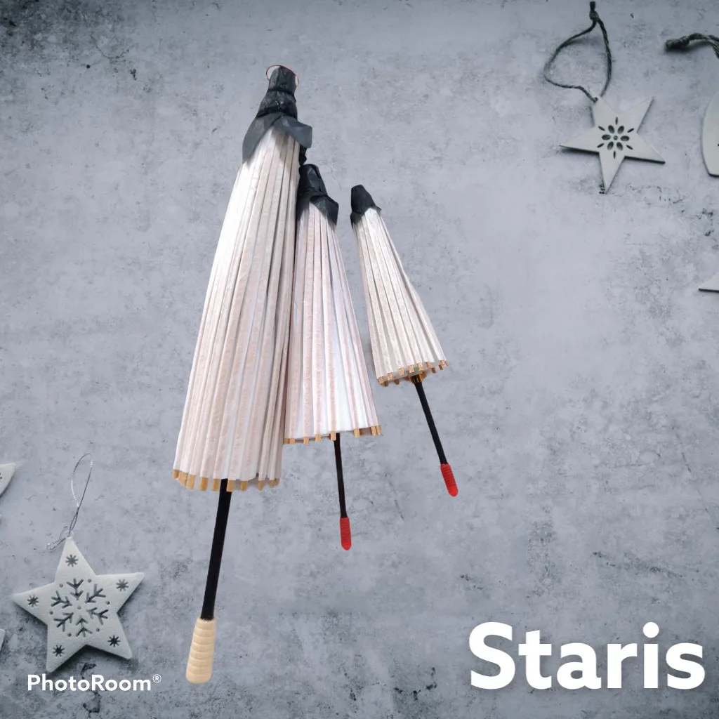 20 см DIY белый бумажный Зонт маленькие детские подарки бумажные Зонты Сделано в Тайване Рождественская вечеринка