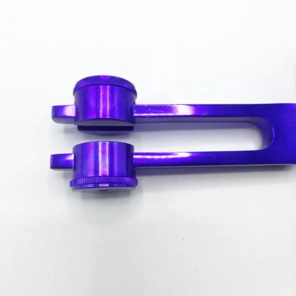 purple 432 Hz Weighted Tuning Fork for Nature Sound Healing  / Tuning Fork