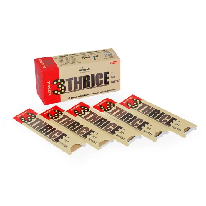 Exporter and Manufacturer of Natural Brown Thrice a Day Everyday rolling paper at  Affordable Price